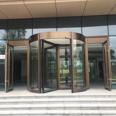 豪华旋转门 建筑艺术的华丽入口