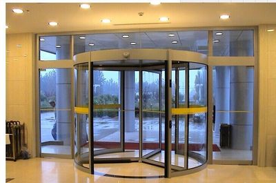 赣州两翼豪华自动旋转门直销厂家 铝型材优选与中铝网的专业之选