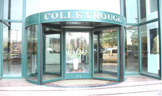 嘉乐丰华四翼旋转门 极致奢华的建筑入口艺术